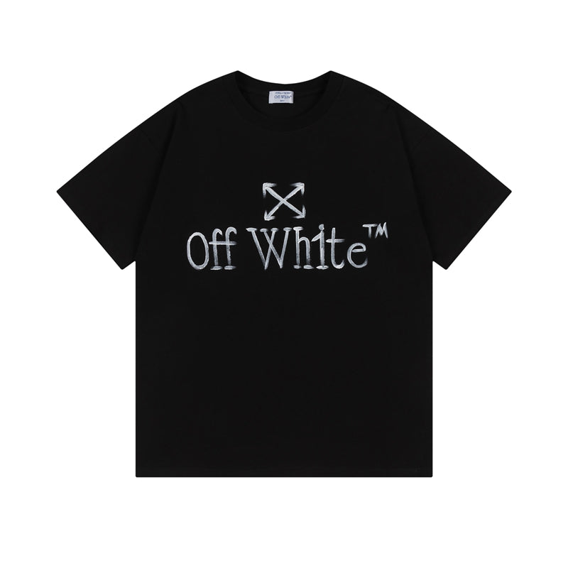 Off-white Men's and Women's Short-sleeved T-shirts