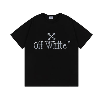 Off-white Men's and Women's Short-sleeved T-shirts