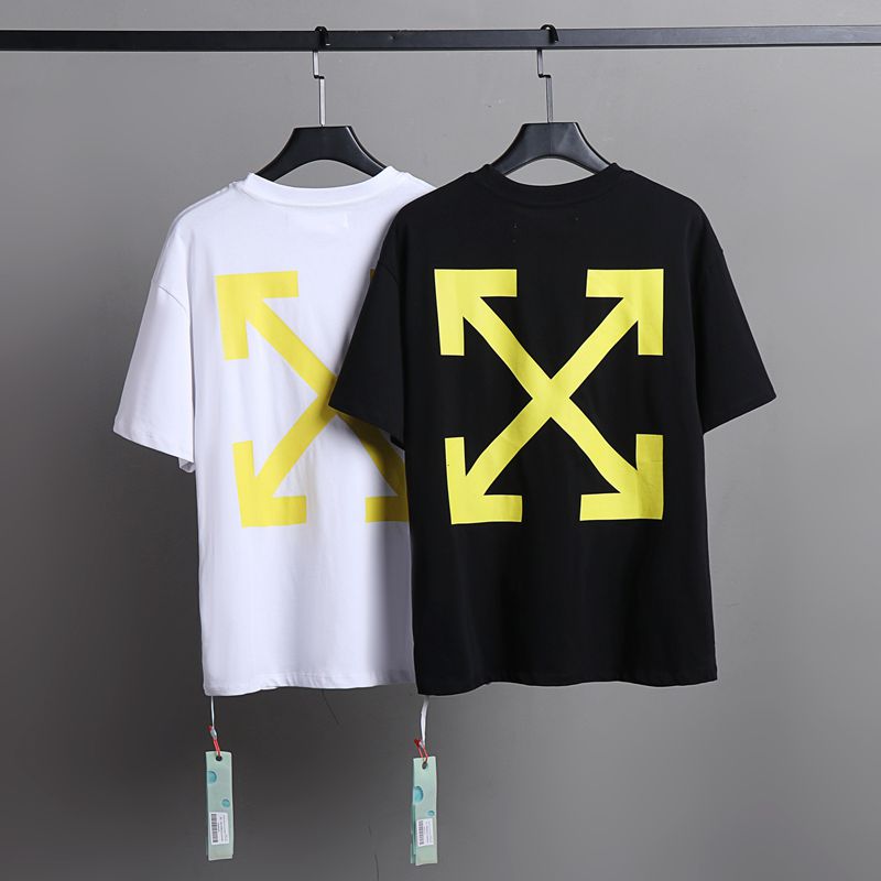 Off-white Men's and Women's Short-sleeved T-shirts
