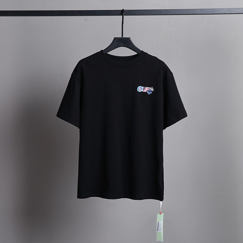 Off-white Men's and Women's Short-sleeved T-shirts