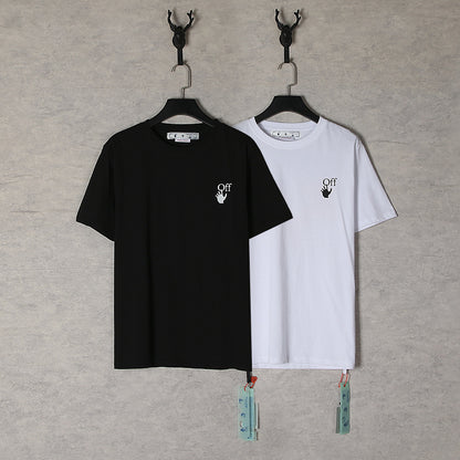 Off-white Men's and Women's Short-sleeved T-shirts