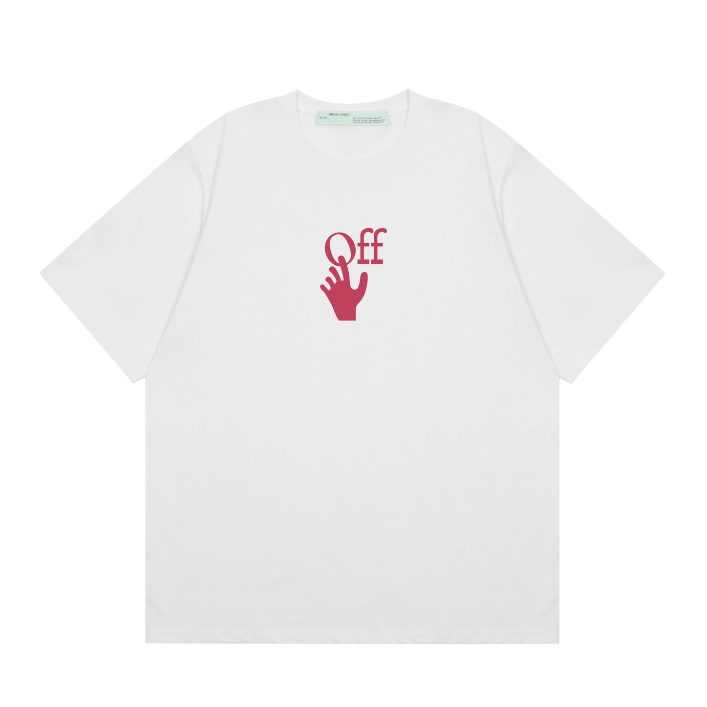 Off-white Men's and Women's Short-sleeved T-shirts
