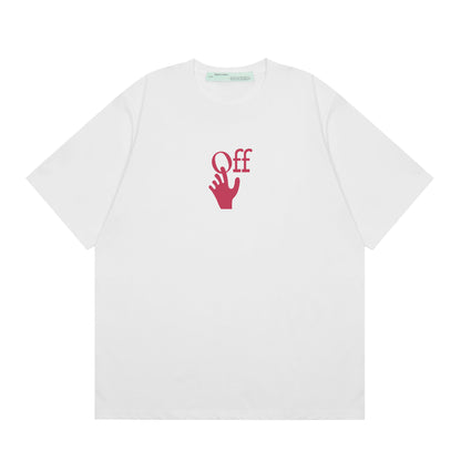 Off-white Men's and Women's Short-sleeved T-shirts