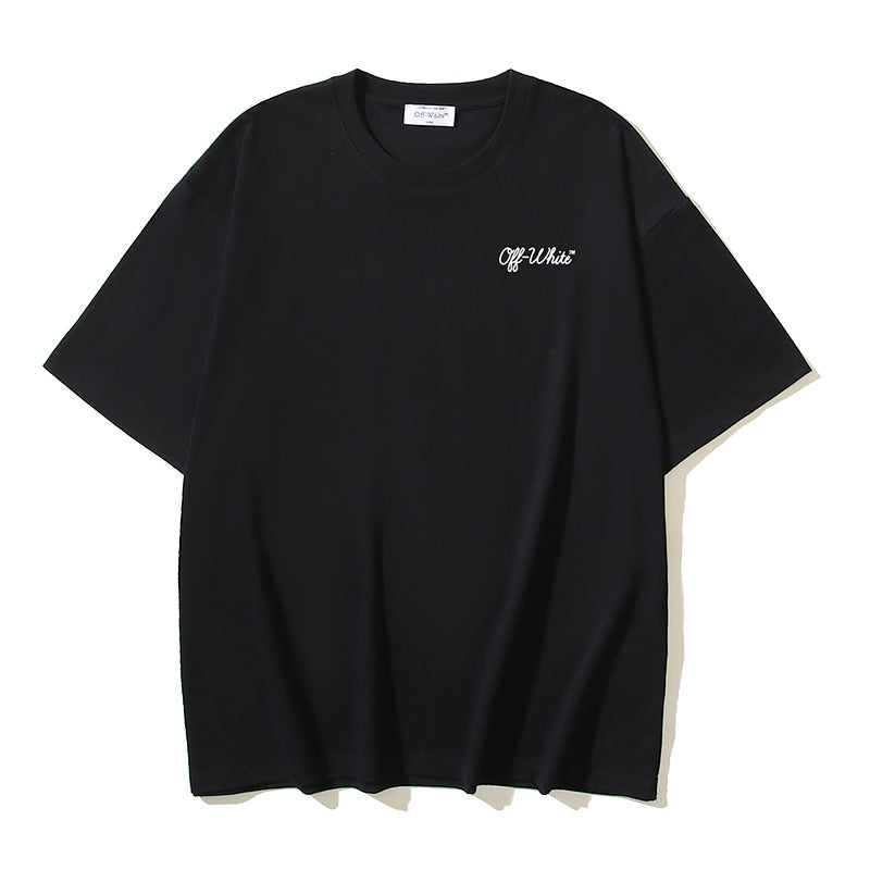 Off-white Men's and Women's Short-sleeved T-shirts