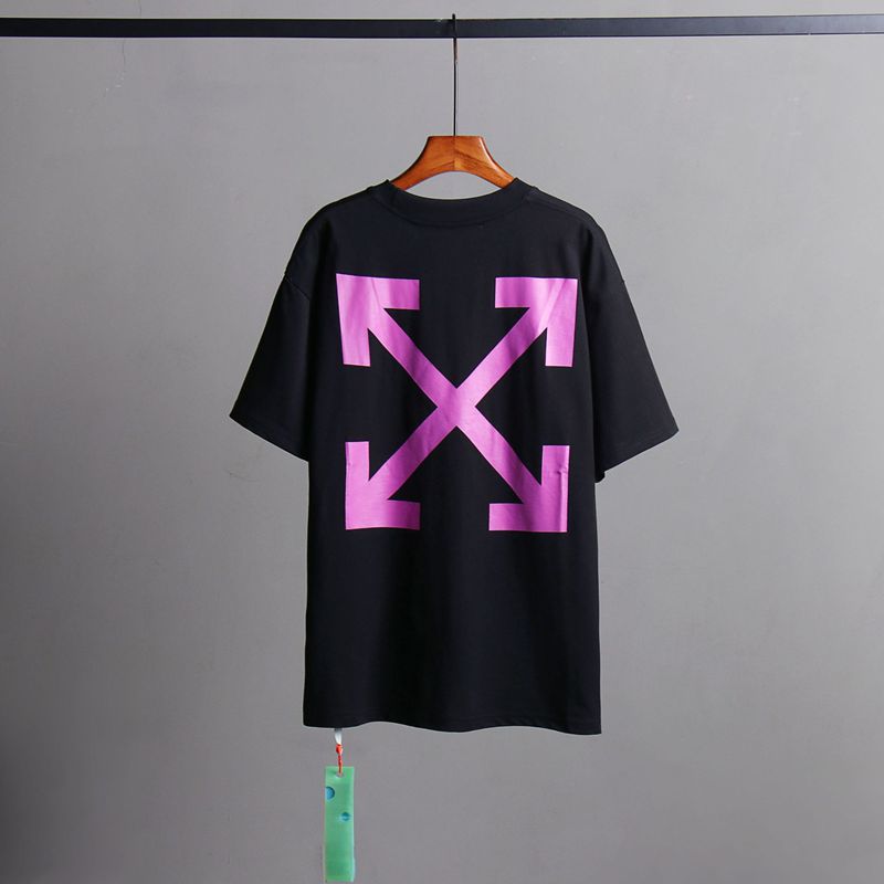 Off-white Men's and Women's Short-sleeved T-shirts