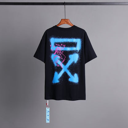 Off-white Men's and Women's Short-sleeved T-shirts