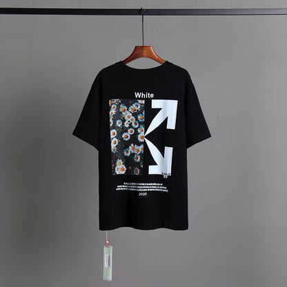Off-white Men's and Women's Short-sleeved T-shirts