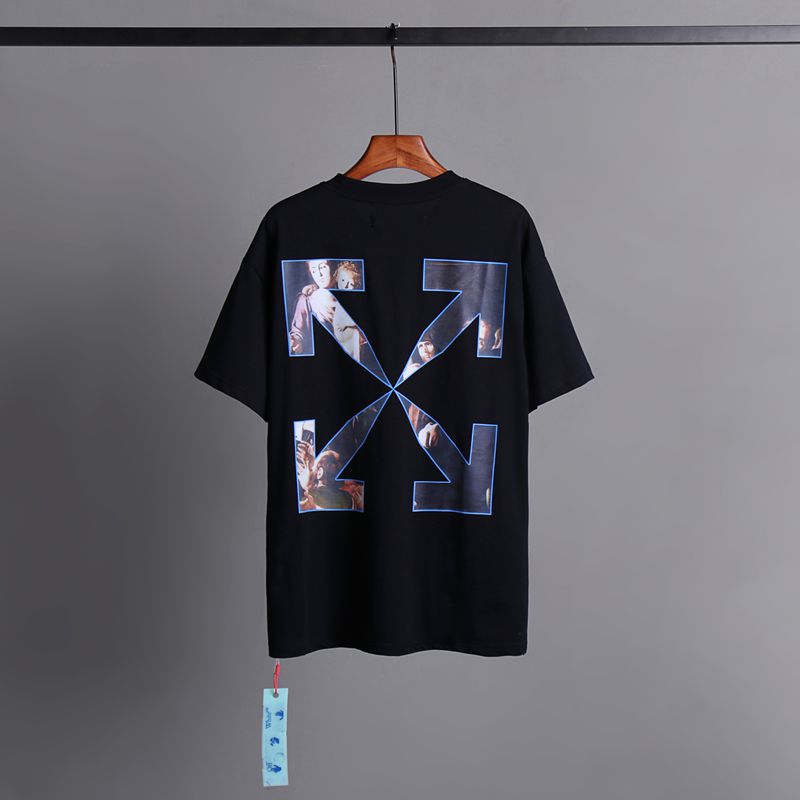 Off-white Men's and Women's Short-sleeved T-shirts