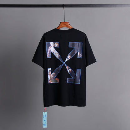 Off-white Men's and Women's Short-sleeved T-shirts