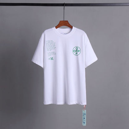 Off-white Men's and Women's Short-sleeved T-shirts