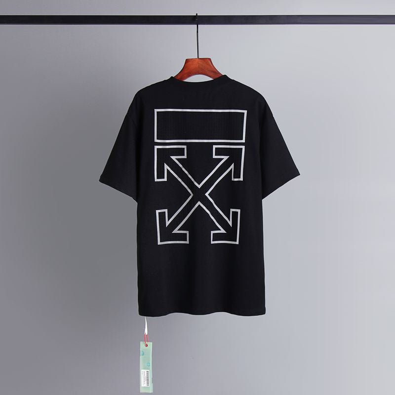 Off-white Men's and Women's Short-sleeved T-shirts