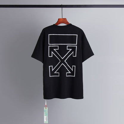 Off-white Men's and Women's Short-sleeved T-shirts