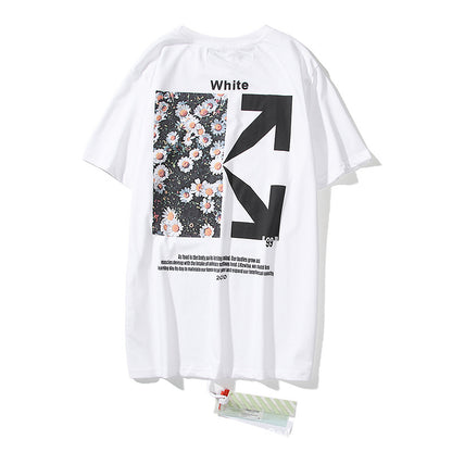 Off-white Men's and Women's Short-sleeved T-shirts