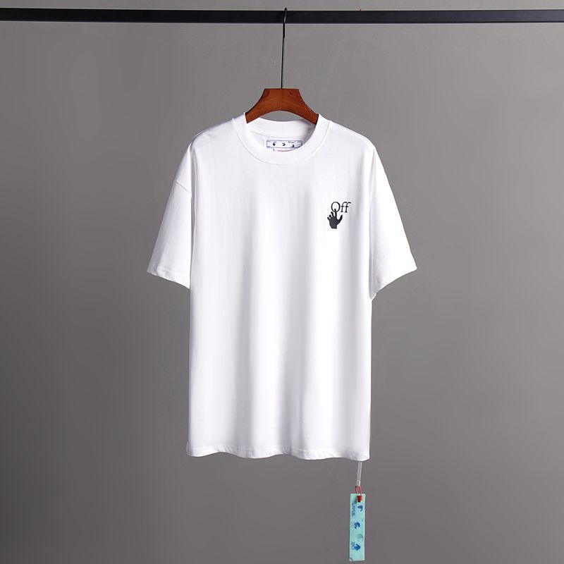 Off-white Men's and Women's Short-sleeved T-shirts
