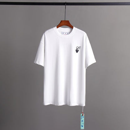Off-white Men's and Women's Short-sleeved T-shirts