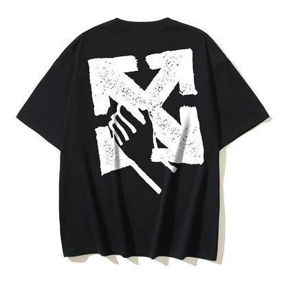 Off-white Men's and Women's Short-sleeved T-shirts