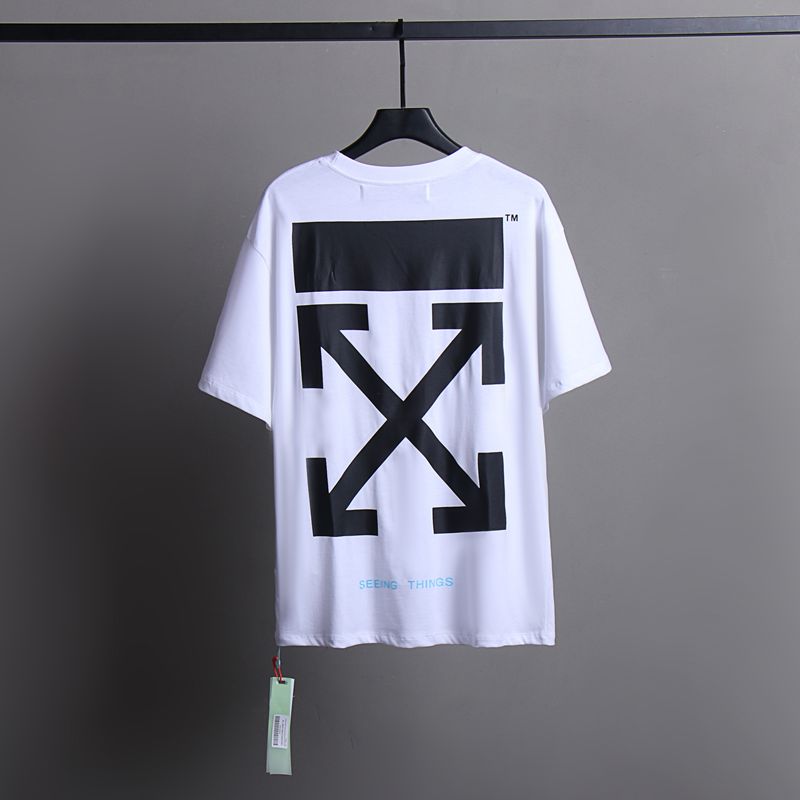 Off-white Men's and Women's Short-sleeved T-shirts