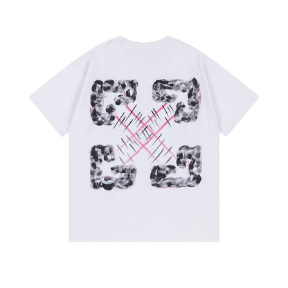 Off-white Men's and Women's Short-sleeved T-shirts
