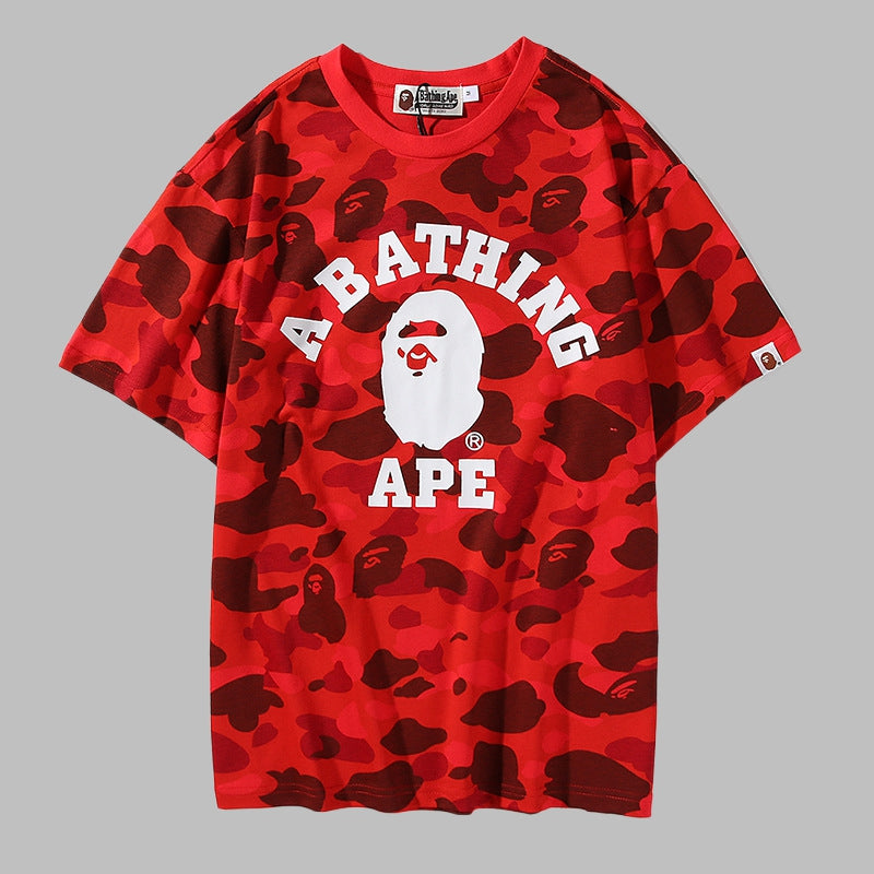 Bape Men's and Women's Short Sleeve T-Shirts
