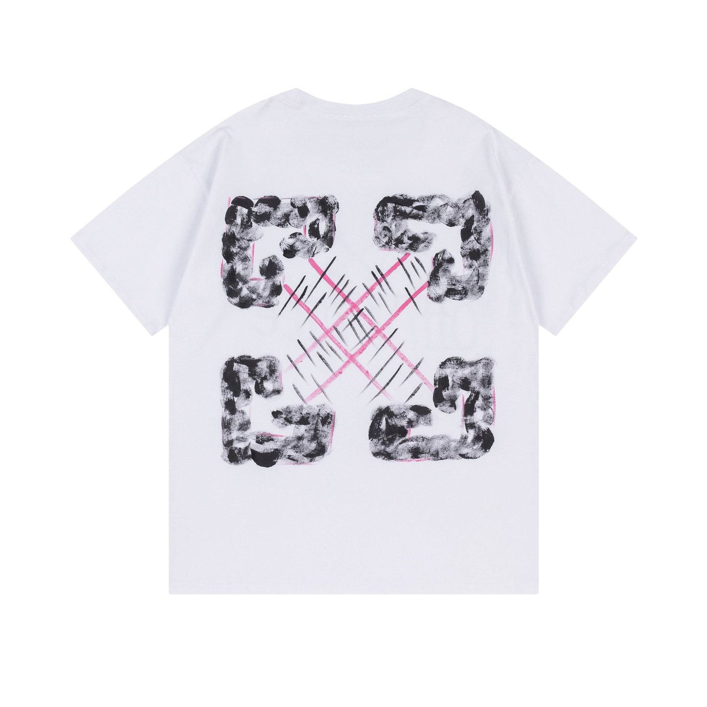 Off-white Men's and Women's Short-sleeved T-shirts