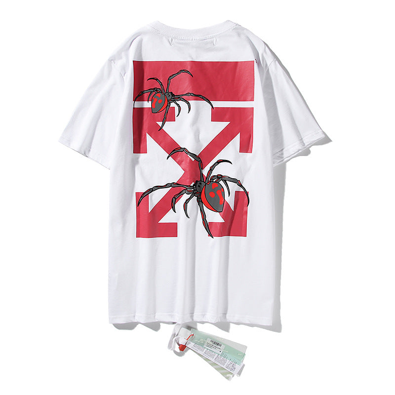 Off-white Men's and Women's Short-sleeved T-shirts