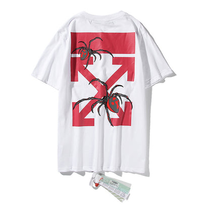 Off-white Men's and Women's Short-sleeved T-shirts