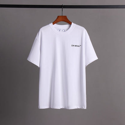 Off-white Men's and Women's Short-sleeved T-shirts