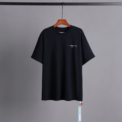 Off-white Men's and Women's Short-sleeved T-shirts