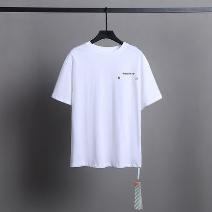 Off-white Men's and Women's Short-sleeved T-shirts