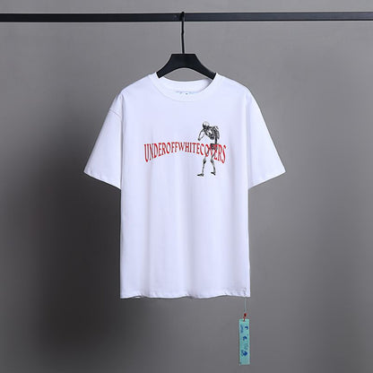 Off-white Men's and Women's Short-sleeved T-shirts
