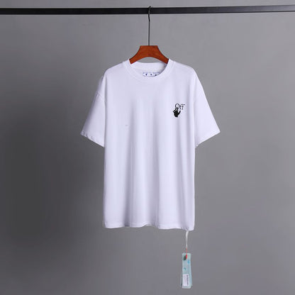Off-white Men's and Women's Short-sleeved T-shirts