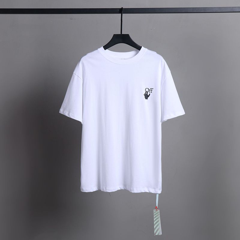 Off-white Men's and Women's Short-sleeved T-shirts