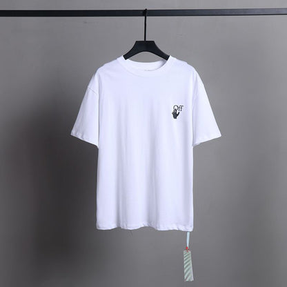 Off-white Men's and Women's Short-sleeved T-shirts