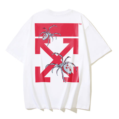 Off-white Men's and Women's Short-sleeved T-shirts