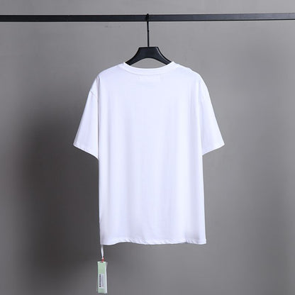 Off-white Men's and Women's Short-sleeved T-shirts