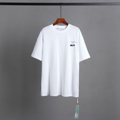 Off-white Men's and Women's Short-sleeved T-shirts