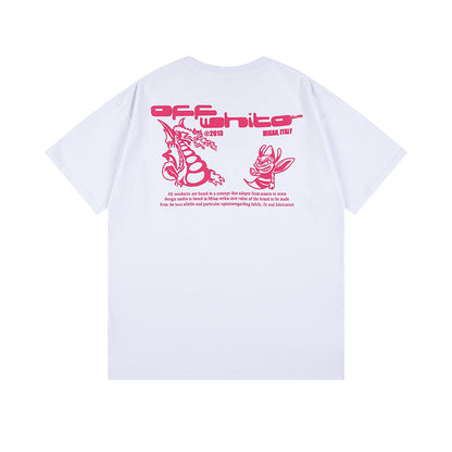 Off-white Men's and Women's Short-sleeved T-shirts