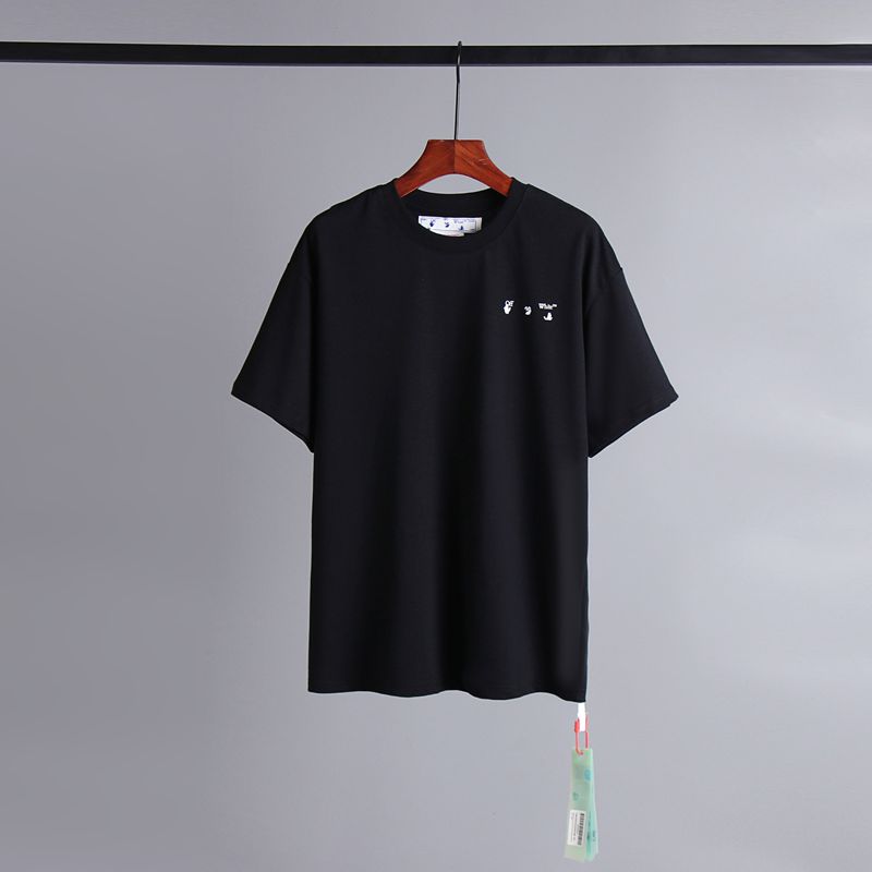 Off-white Men's and Women's Short-sleeved T-shirts