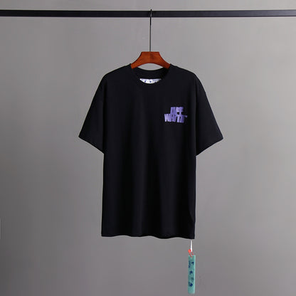 Off-white Men's and Women's Short-sleeved T-shirts