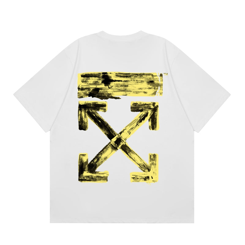 Off-white Men's and Women's Short-sleeved T-shirts
