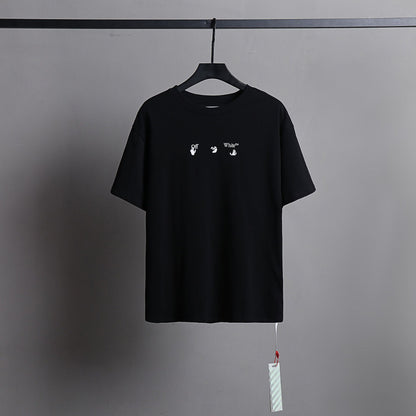 Off-white Men's and Women's Short-sleeved T-shirts