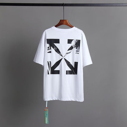Off-white Men's and Women's Short-sleeved T-shirts