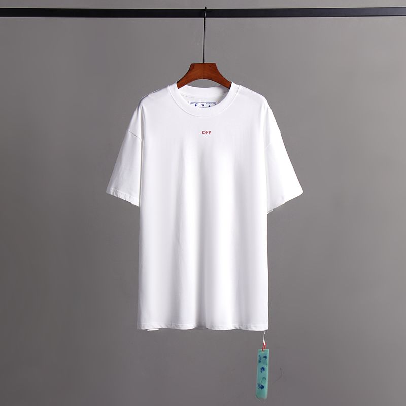 Off-white Men's and Women's Short-sleeved T-shirts