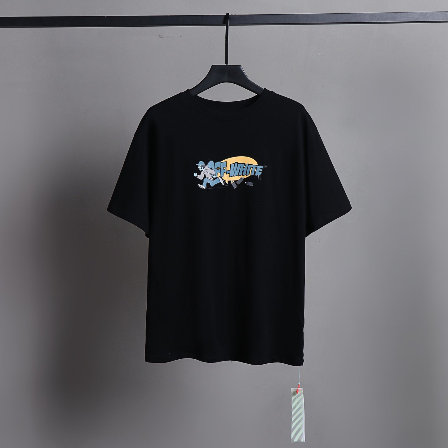Off-white Men's and Women's Short-sleeved T-shirts