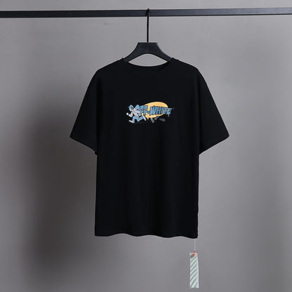 Off-white Men's and Women's Short-sleeved T-shirts