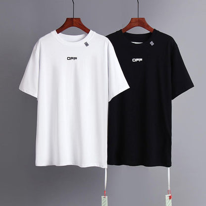 Off-white Men's and Women's Short-sleeved T-shirts