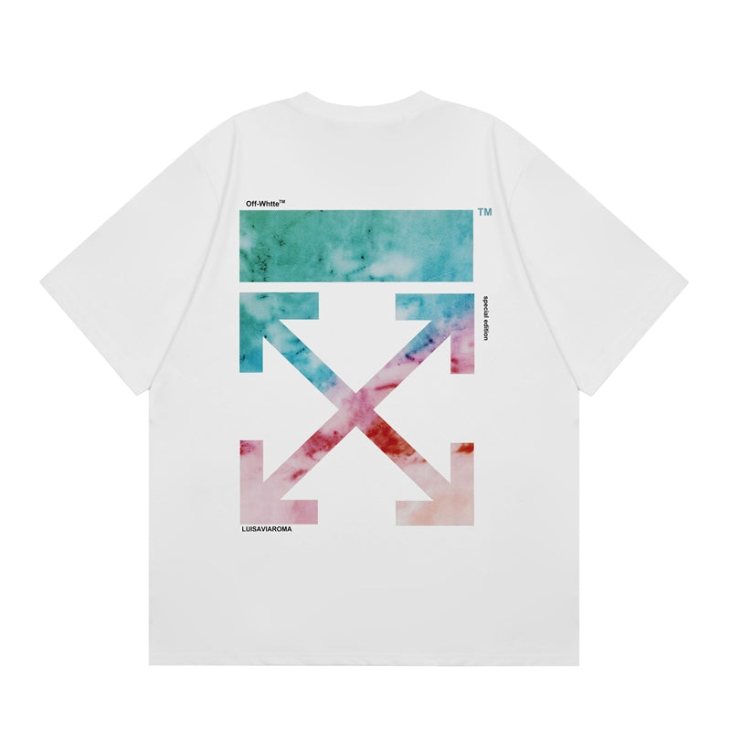 Off-white Men's and Women's Short-sleeved T-shirts