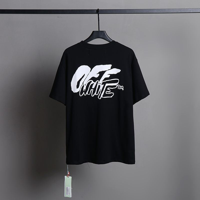 Off-white Men's and Women's Short-sleeved T-shirts