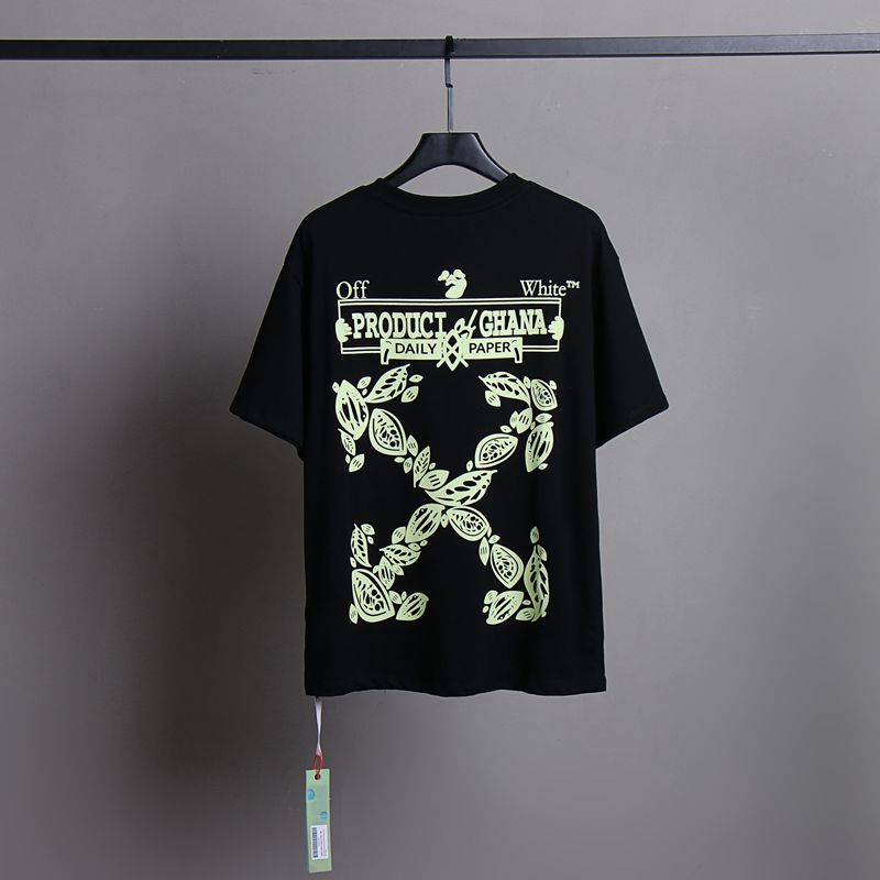 Off-white Men's and Women's Short-sleeved T-shirts