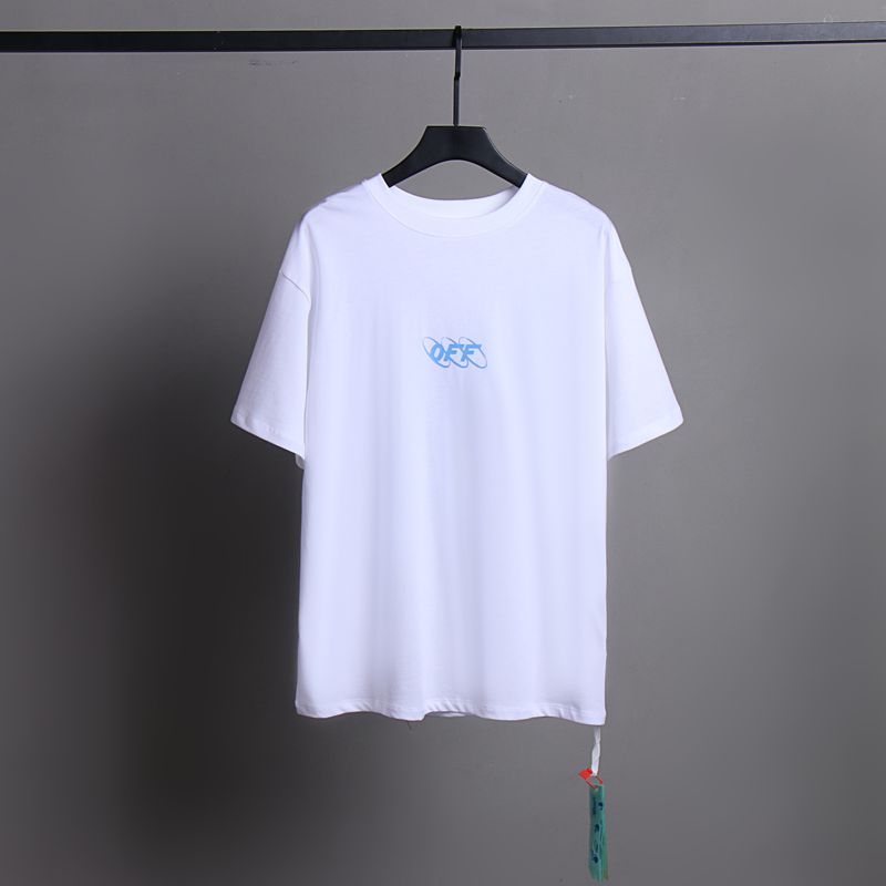 Off-white Men's and Women's Short-sleeved T-shirts